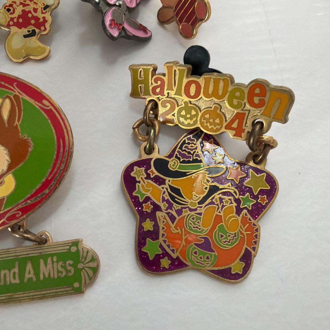 ディズニー ランド シー レトロ ピンズ ピンバッジ セット