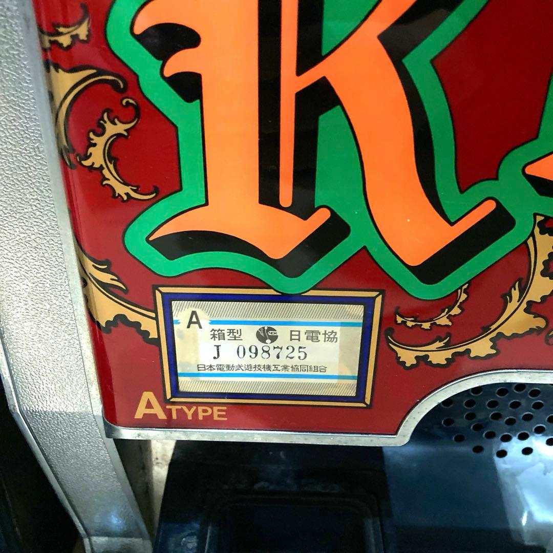 パチスロ実機　初代 Reno リノ 3号機　ニイガタ電子精機　レトロ台