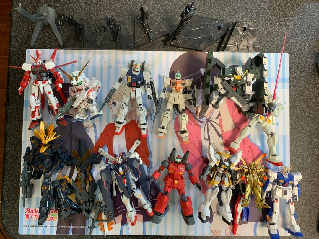 ガンプラ10体以上まとめ売り！！　アクションベース付き　おまけあり