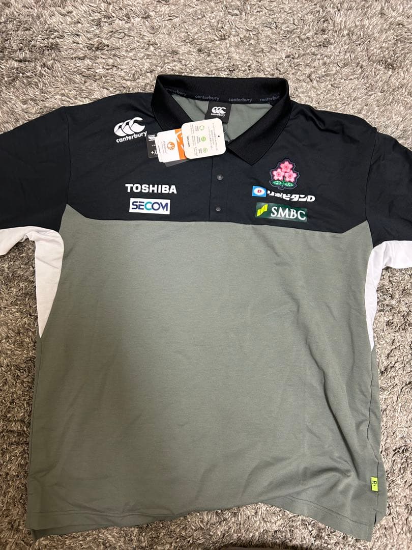 Canterbury 日本代表 ポロシャツ ウォームアップウェア