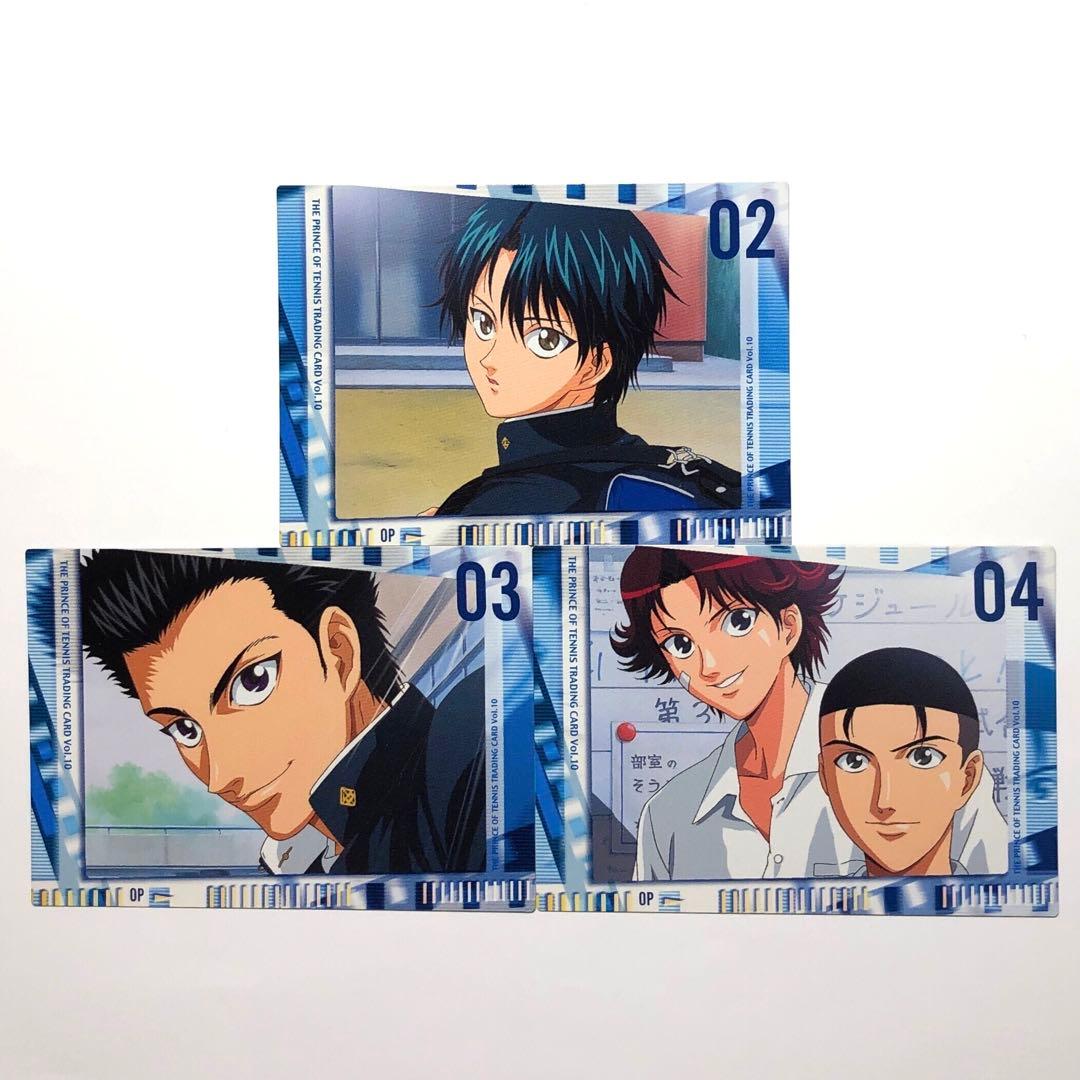 【青学】テニスの王子様 越前リョーマ 手塚 不二 他 OPカードセット 8枚 B