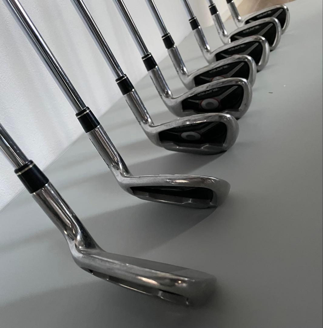 TaylorMade 11本キャディバッグ付 テーラーメイド ゴルフクラブ