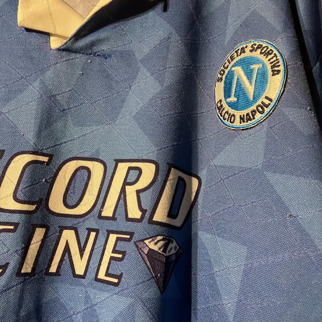 lotto　1994　ナポリ　ユニフォーム　半袖/水色/1st/マラドーナ