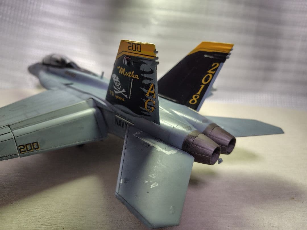 F/A-18F スーパーホーネット 1/48ＶＦＡ−103ジョリーロジャース