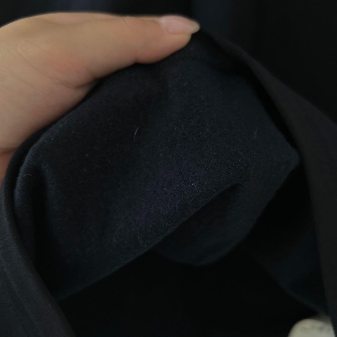 ゴルフウェア 長袖 ウールタートルネックシャツ