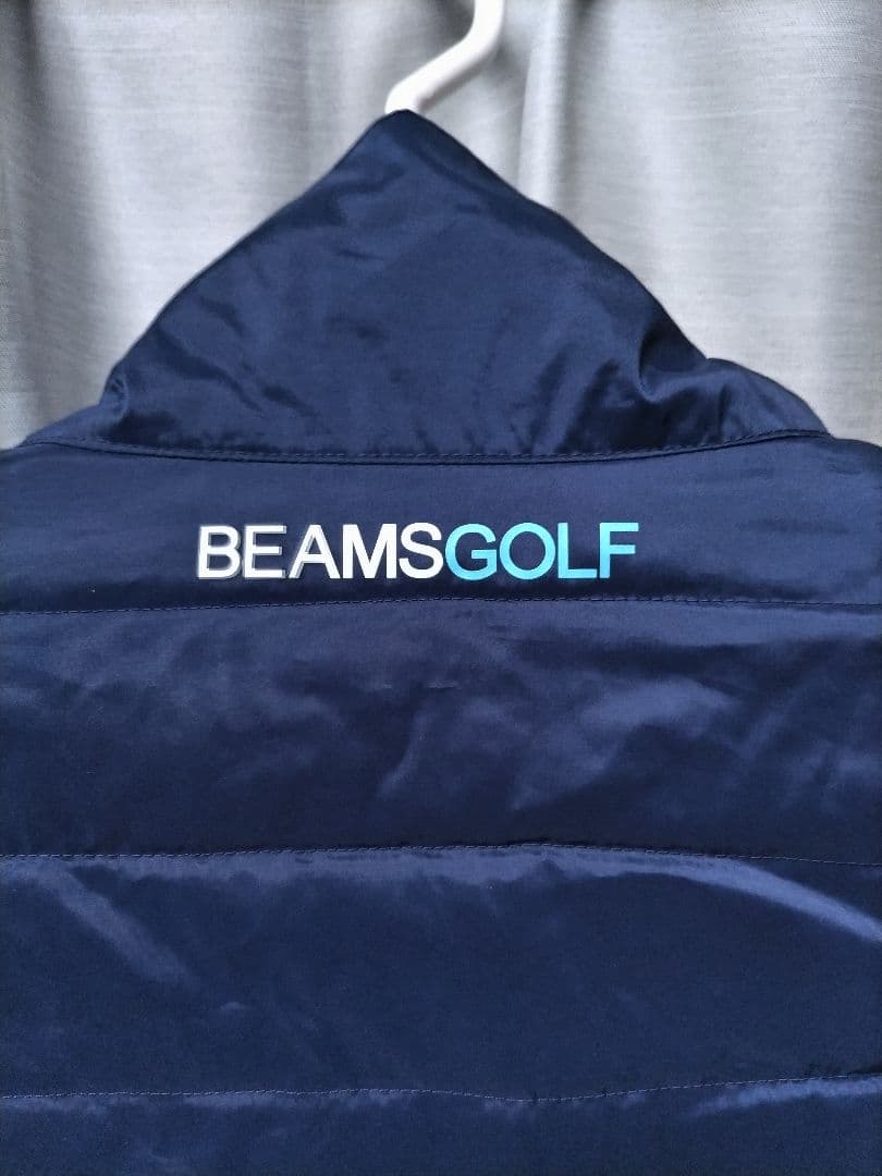 ビームスゴルフ　ハイブリッド　中綿ジャケット　ネイビー