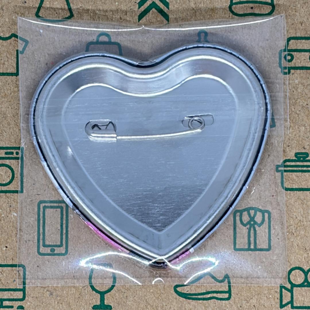 μ's ハート型缶バッジ 9点セット シリーズ15周年x全国遊園地コラボ