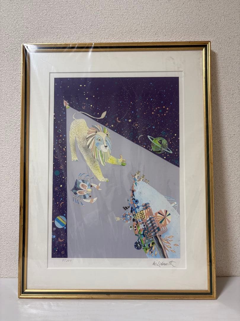 【ne】ブライアン　ワイルドスミス 版画　ポスター　2セット