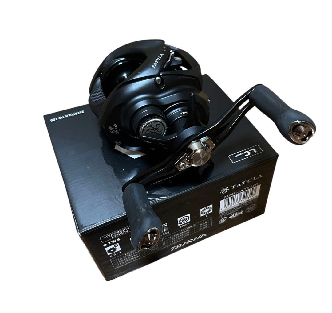 DAIWA ダイワ 24 タトゥーラ TW 100 右ハンドル 6.3 ベイト