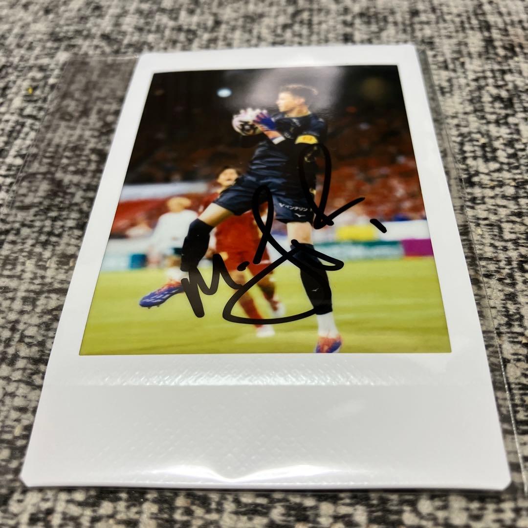 名古屋グランパス　ラッフルくじ　直筆サイン入りチェキ　ランゲラック