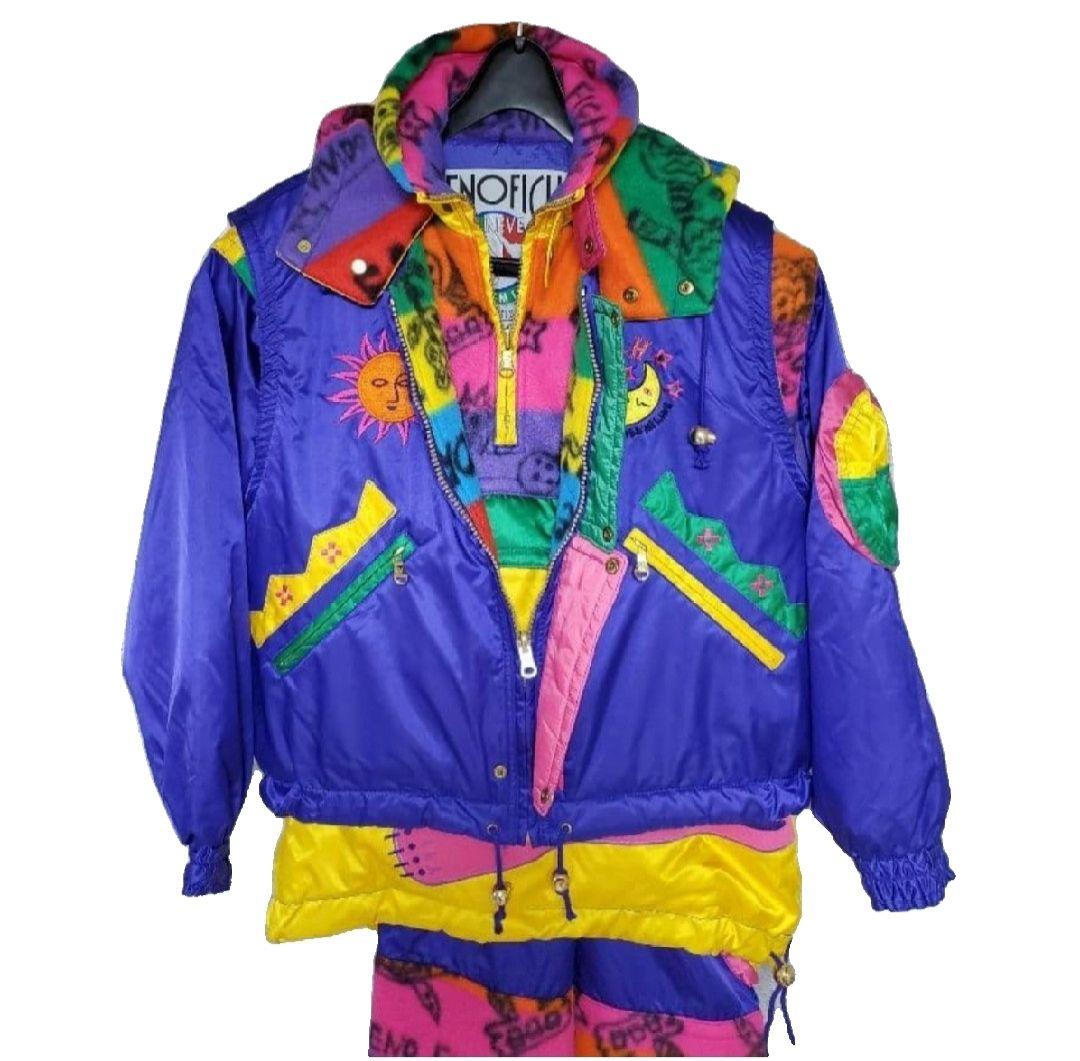 ミラノオリンピック応援‼️　SENO FICH　スキー　スノボ　ウェア3点セット