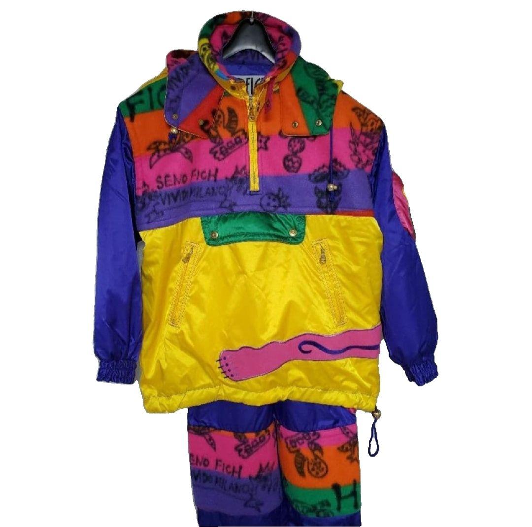 ミラノオリンピック応援‼️　SENO FICH　スキー　スノボ　ウェア3点セット