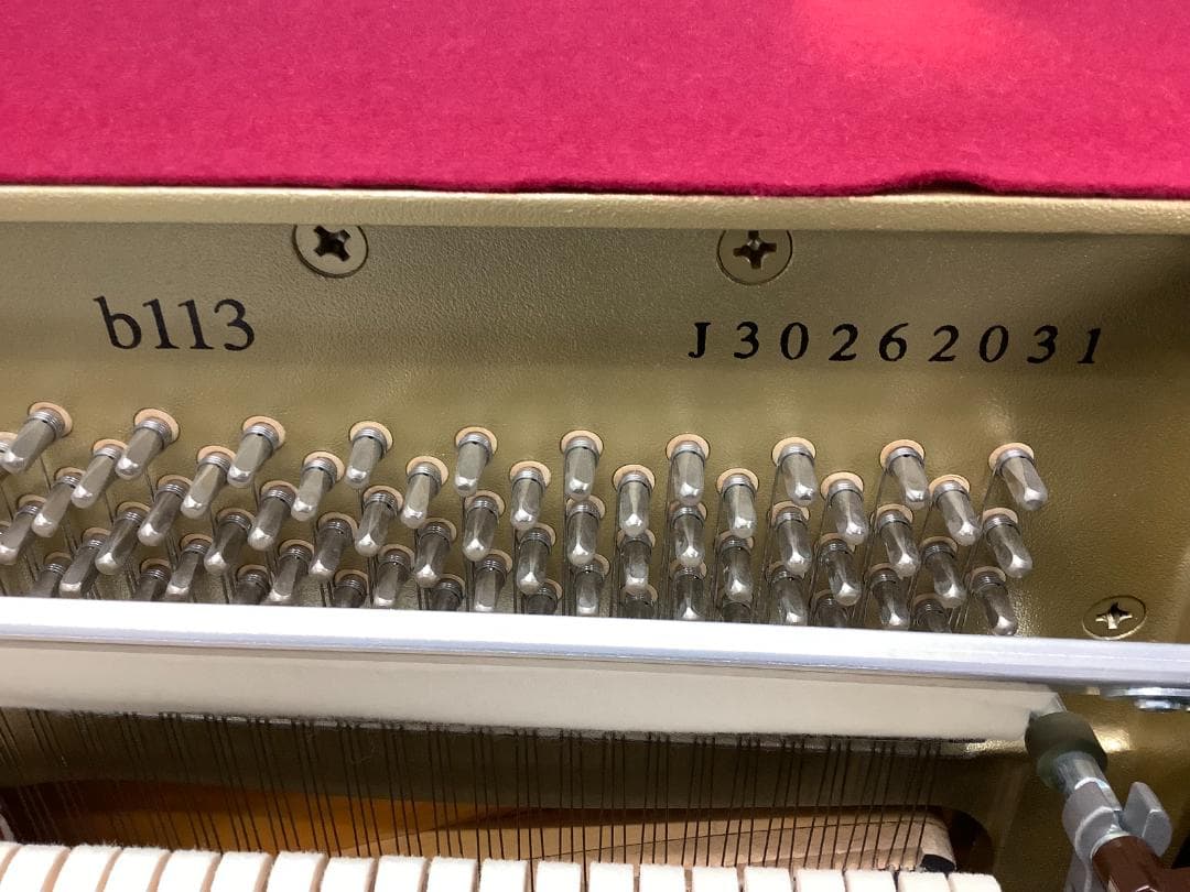 ★50202【アップライトピアノ】YAMAHA　B113