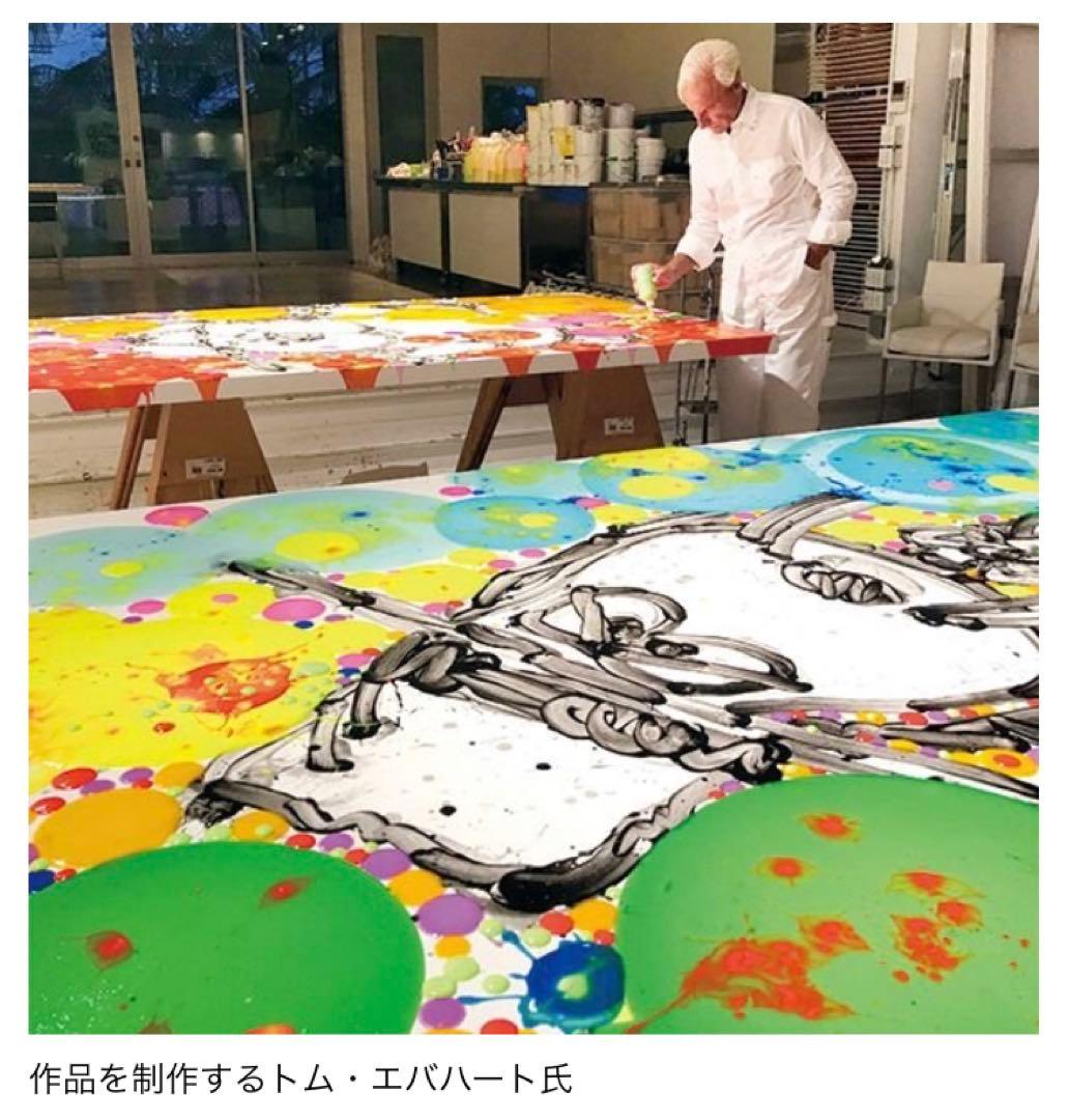 希少！大型絵画PEANUTSトムエバーハート２５年以上前の作品