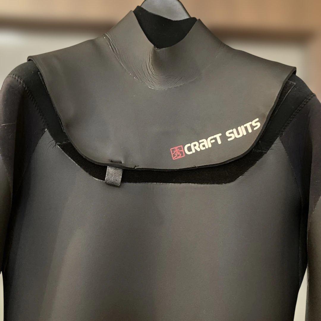❸3ミリ[秀CRAFT SUITS] サーフィン用セミドライスーツ 裏起毛メンズ
