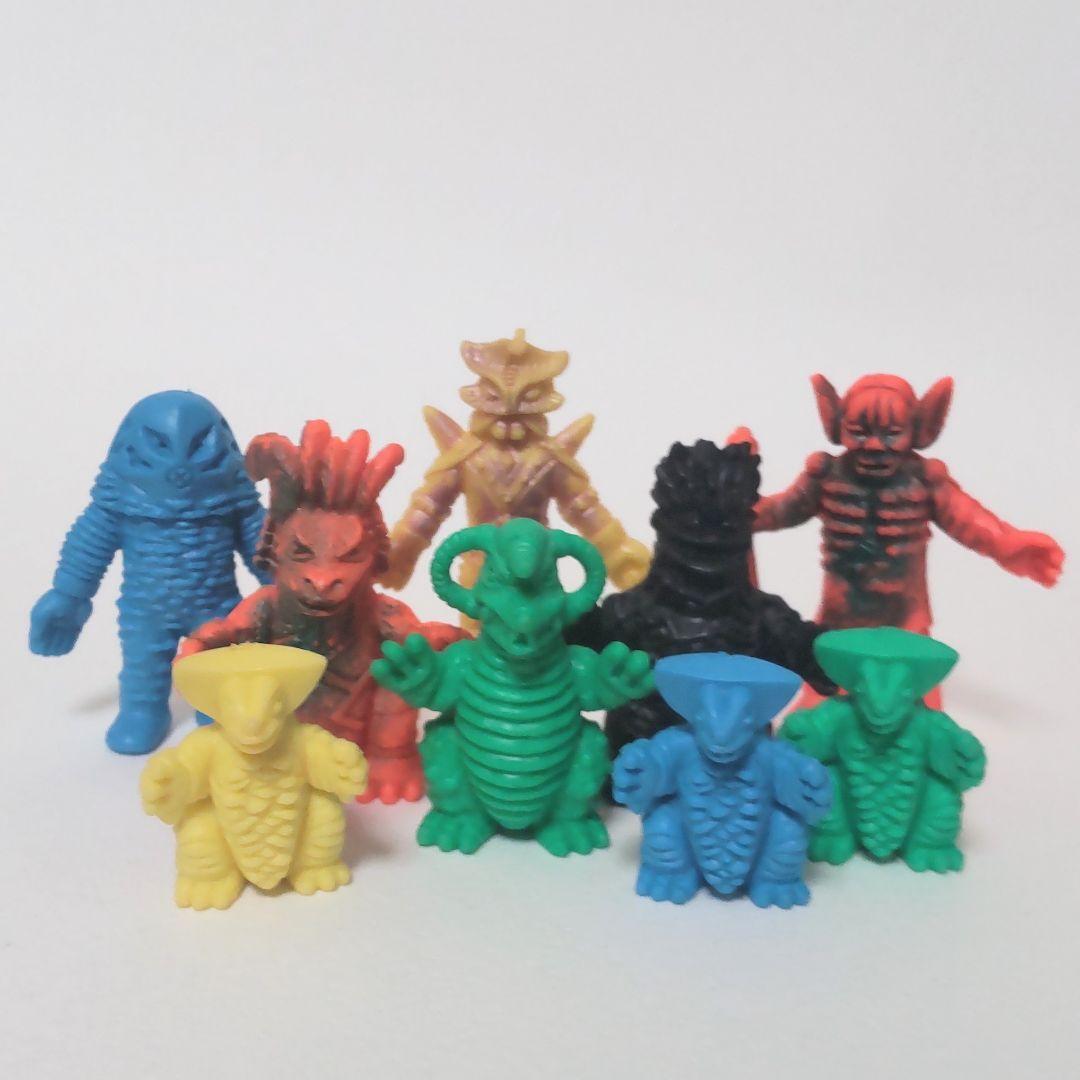 ヤークスンさん用★コレ373,4,6~9　ウルトラマン怪獣消しゴム　ポピー