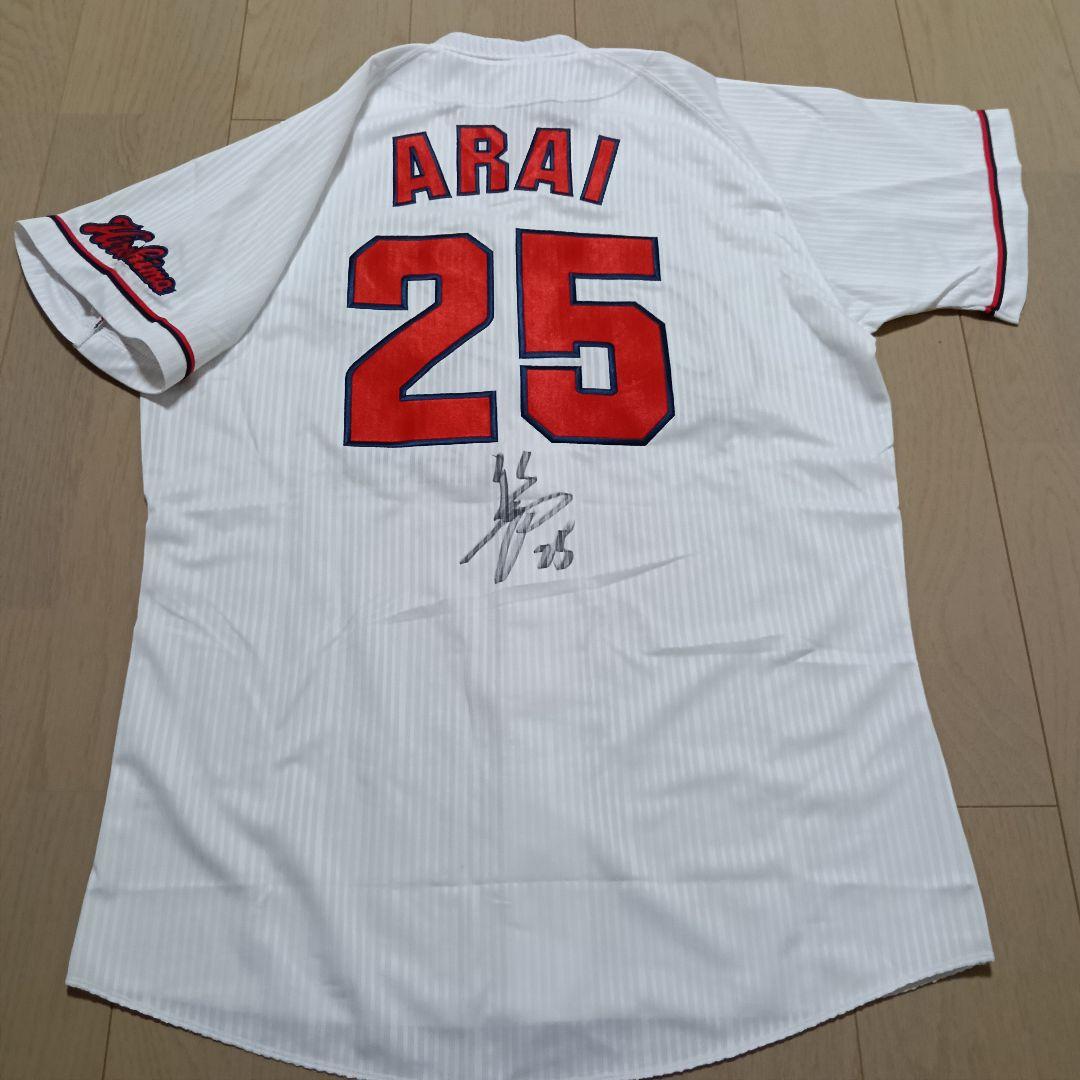 広島東洋カープ 新井貴浩 直筆サイン ハイクオリティー ユニフォーム Oサイズ