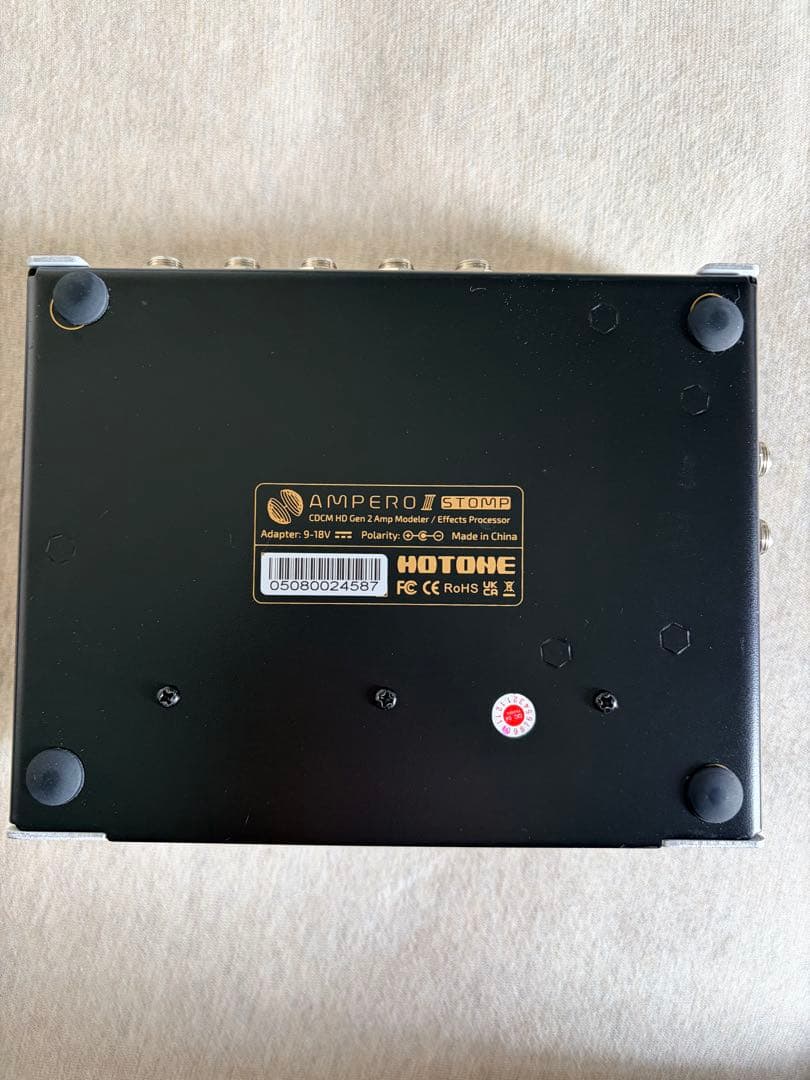 HOTONE AMPERO II STOMP 変換プラグ付き