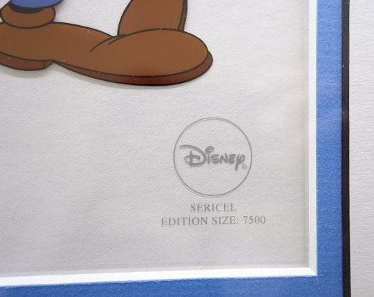 ディズニー限定生産セル画 ミッキー ミニー ドナルド プルート グーフィー