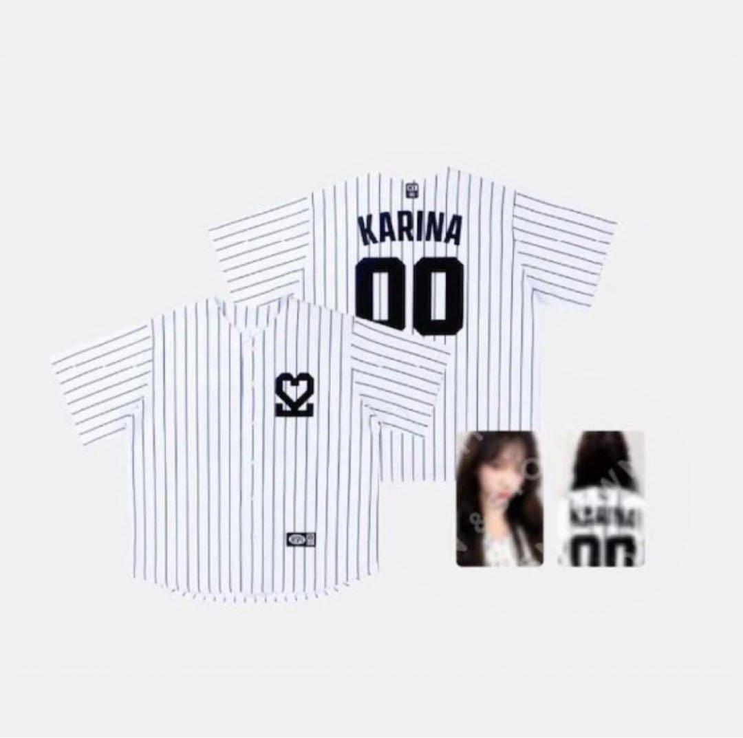 aespa ベースボール ユニフォーム カリナ