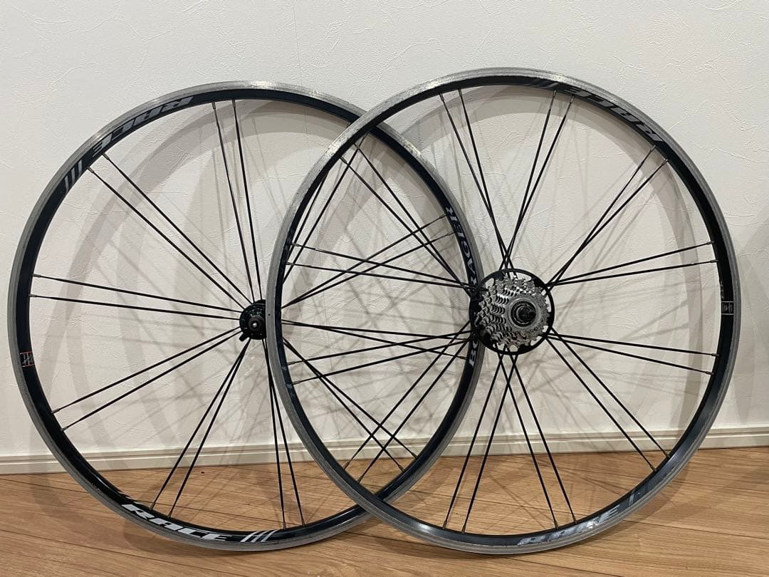 中古 -ロードバイクホイール前後セット -700C ホイール