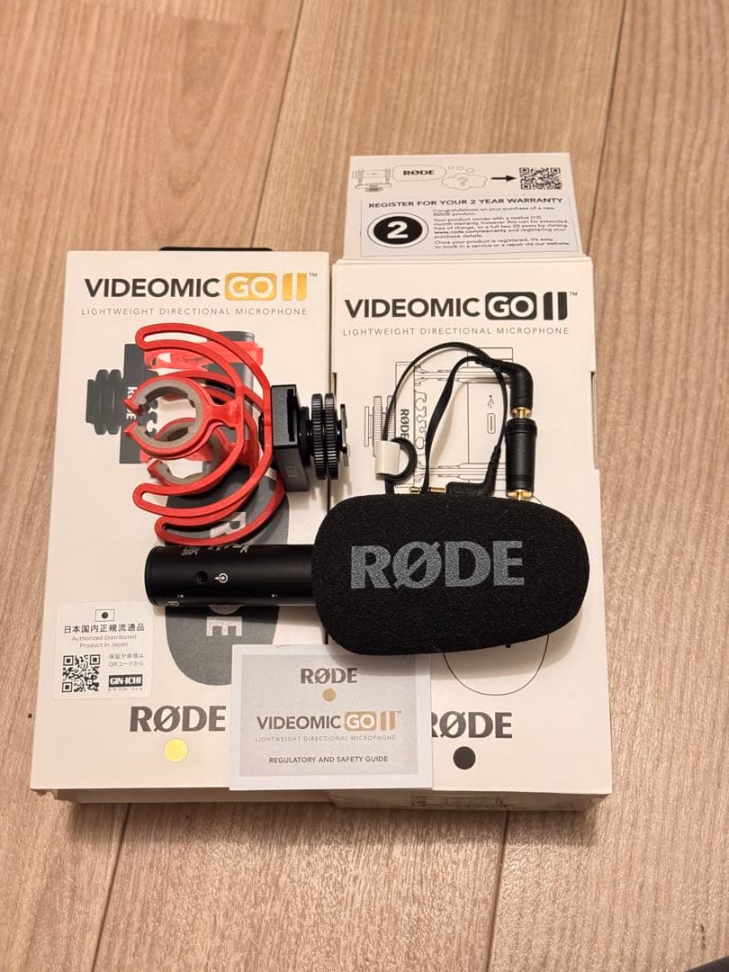 RODE VIDEOMIC GO II マイク