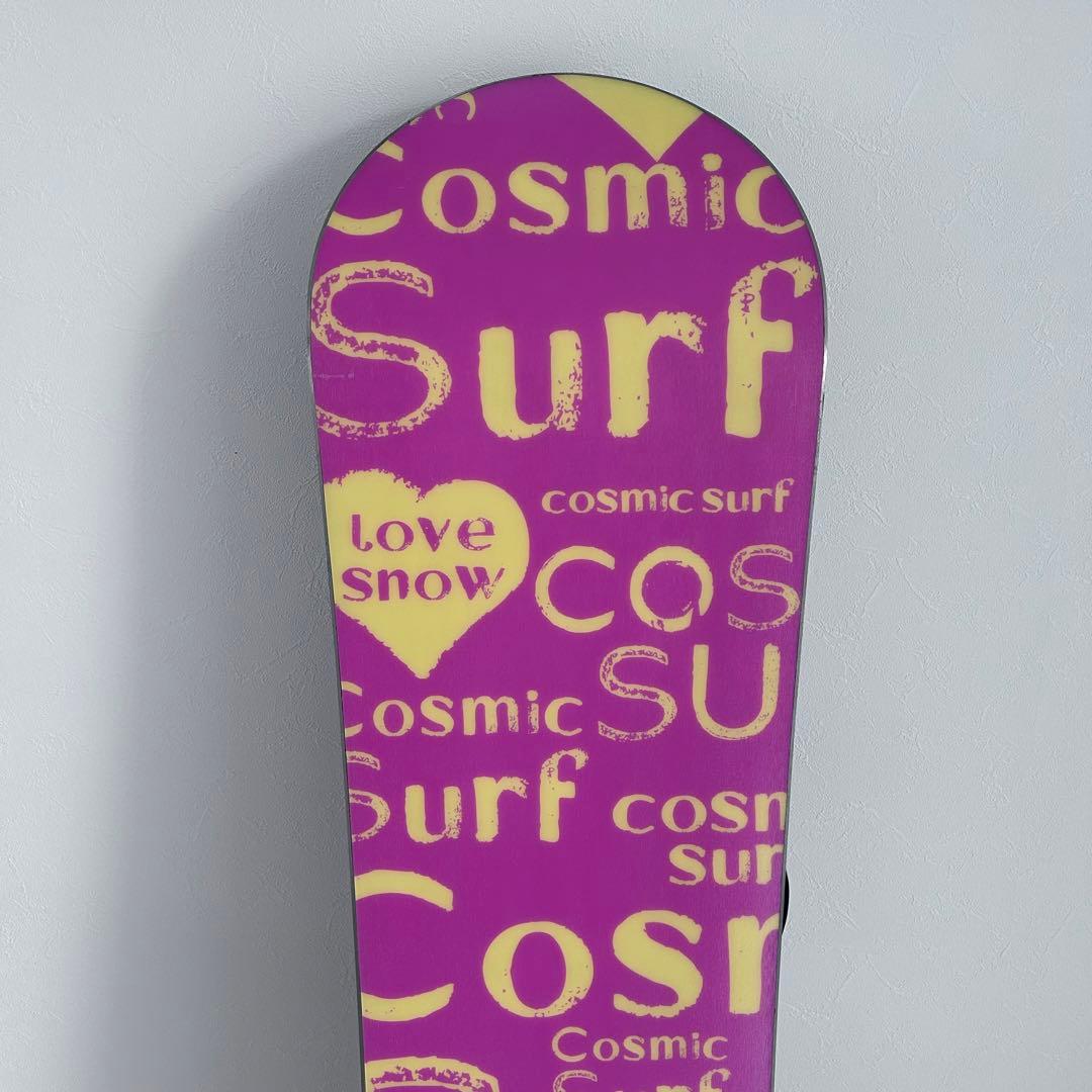 【初心者向け】Cosmic Surf スノーボード板 142cm