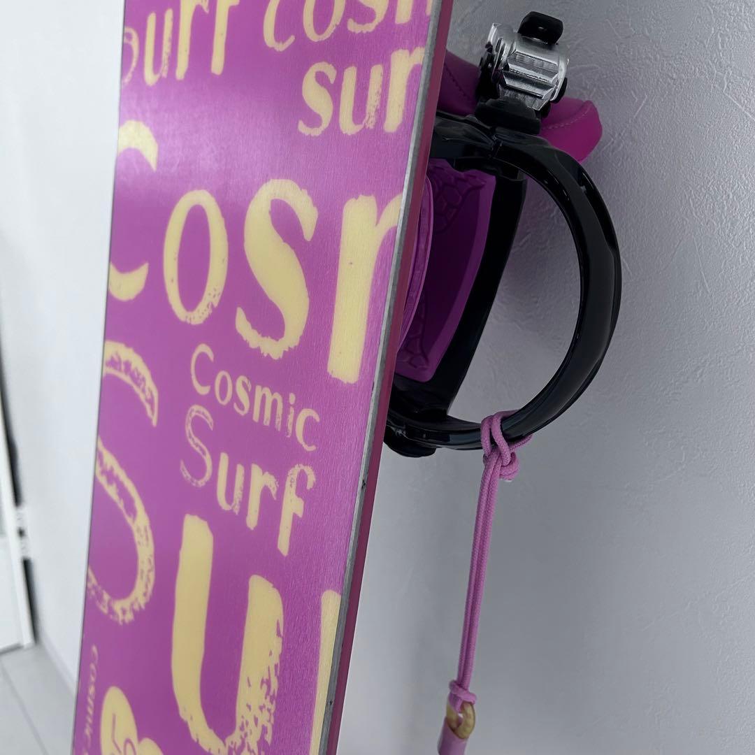 【初心者向け】Cosmic Surf スノーボード板 142cm