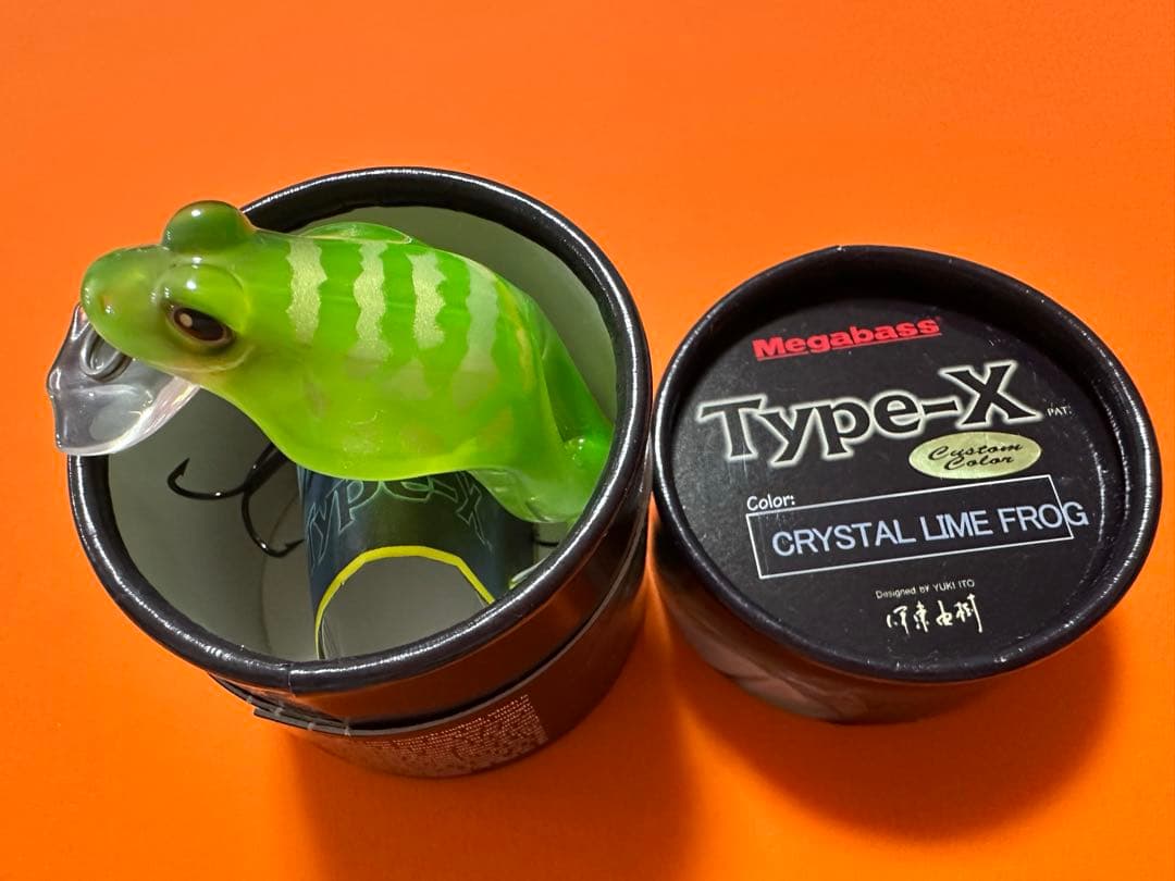【廃盤】カスタムカラー_Type-X /タイプX_クリスタルライムフロッグ