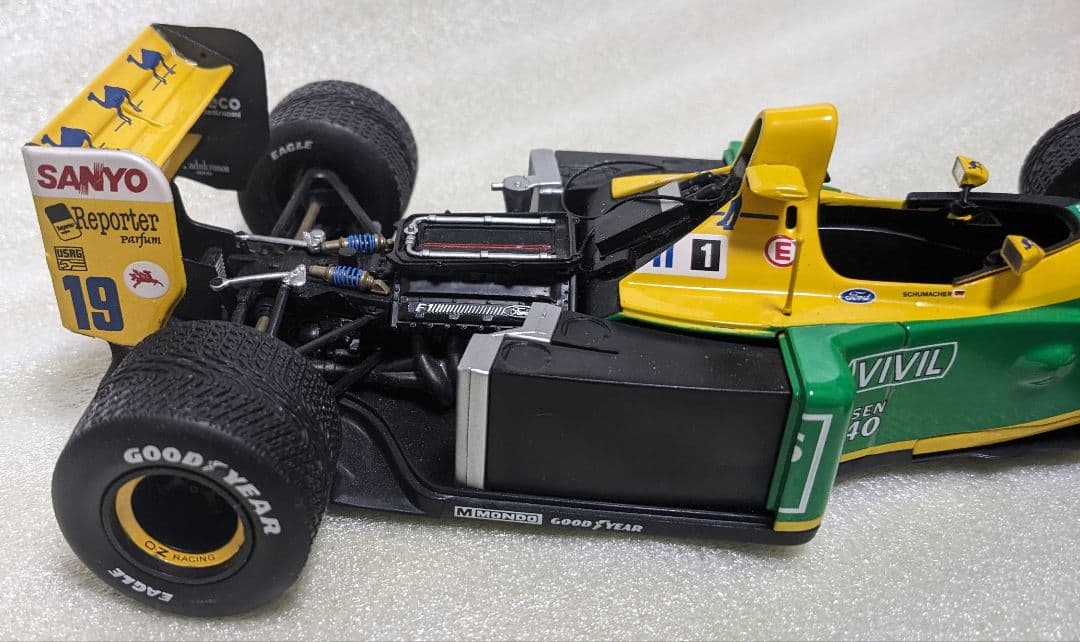 ミニカー MINICHAMPS BENETTON B192 M.SCHUMACHER