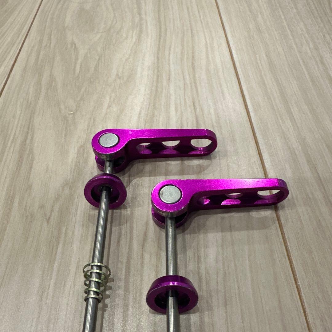 90s ringle チタンクイックリリース　パープル希少品！ 前後セット
