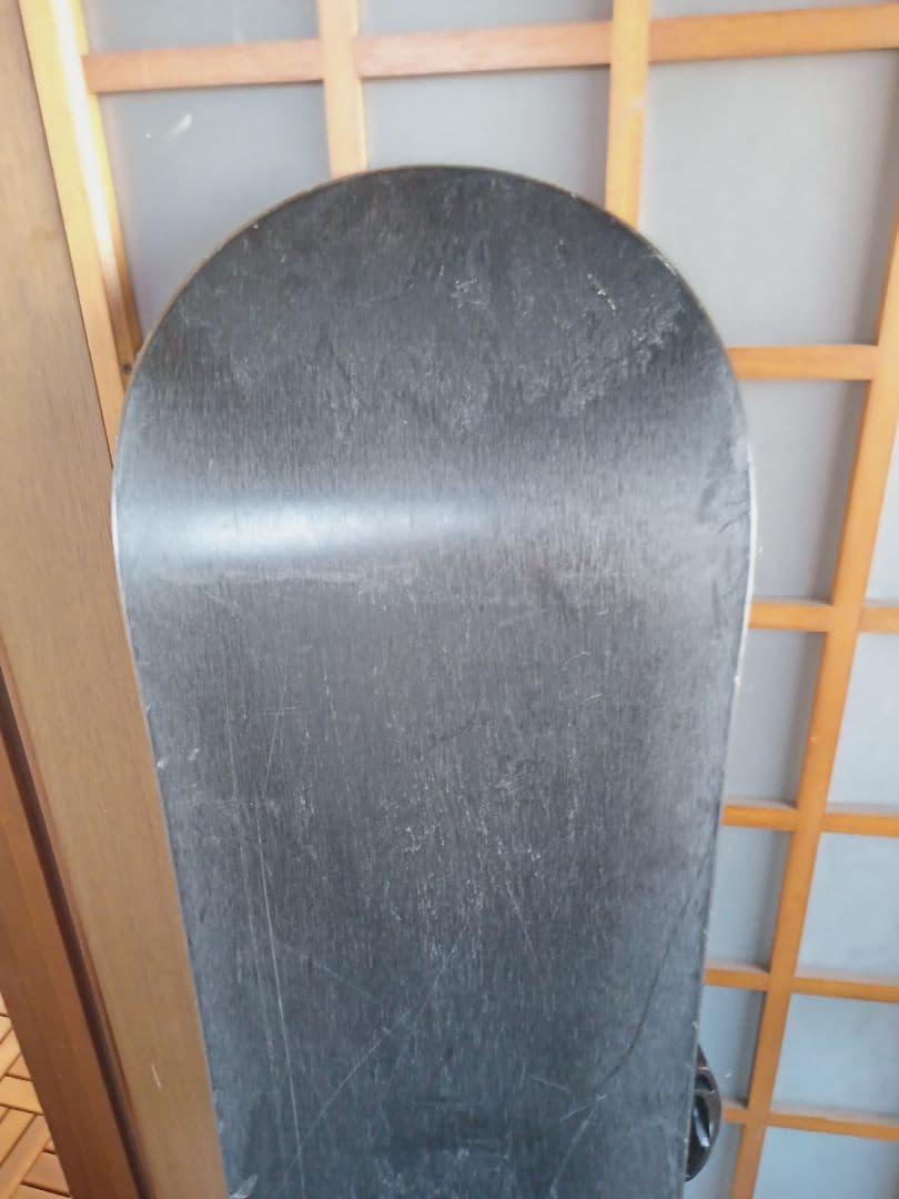 スノーボード 赤/黒 ビンディング付き