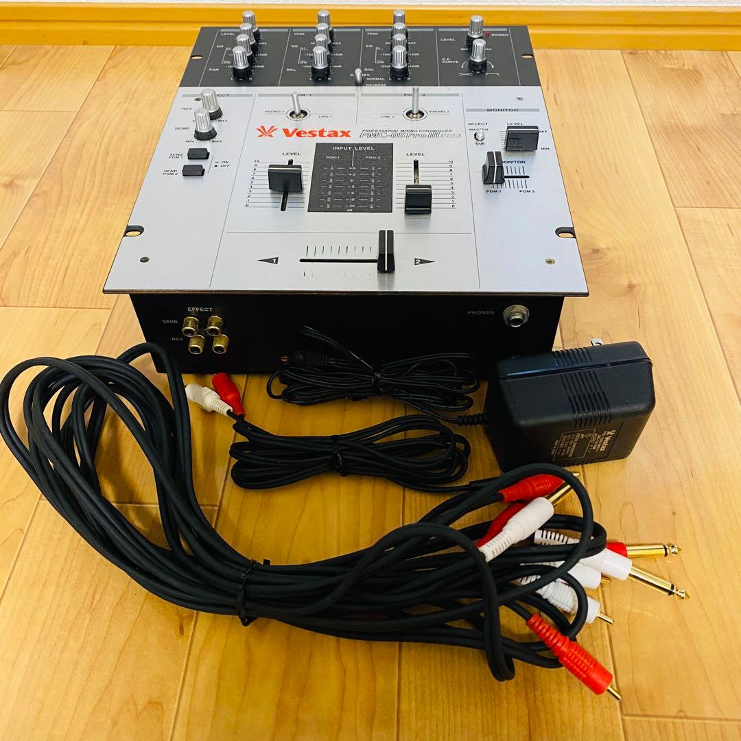 付属品多数✨ Vestax PMC-05PRO3 VCA DJミキサー