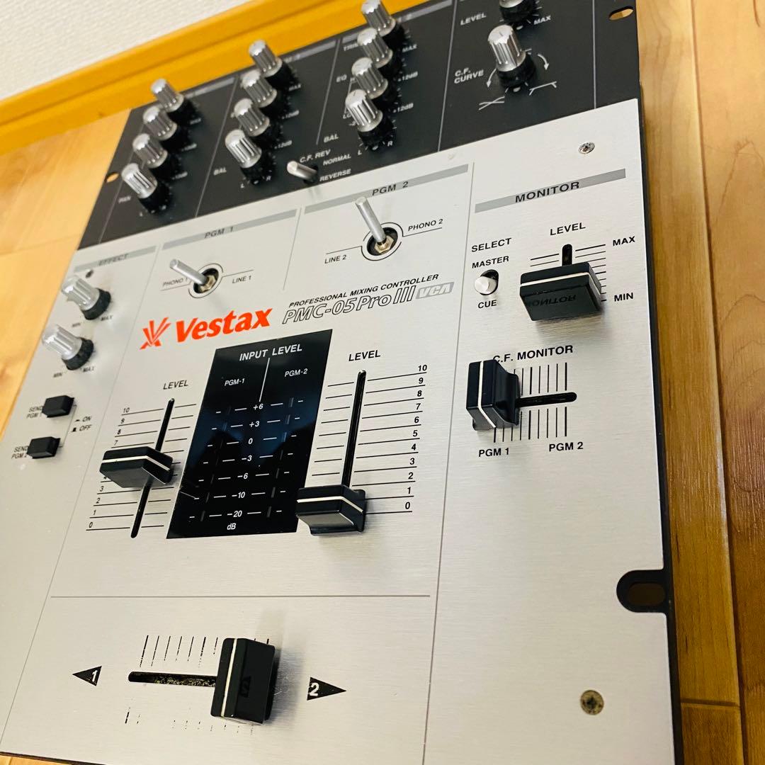 付属品多数✨ Vestax PMC-05PRO3 VCA DJミキサー