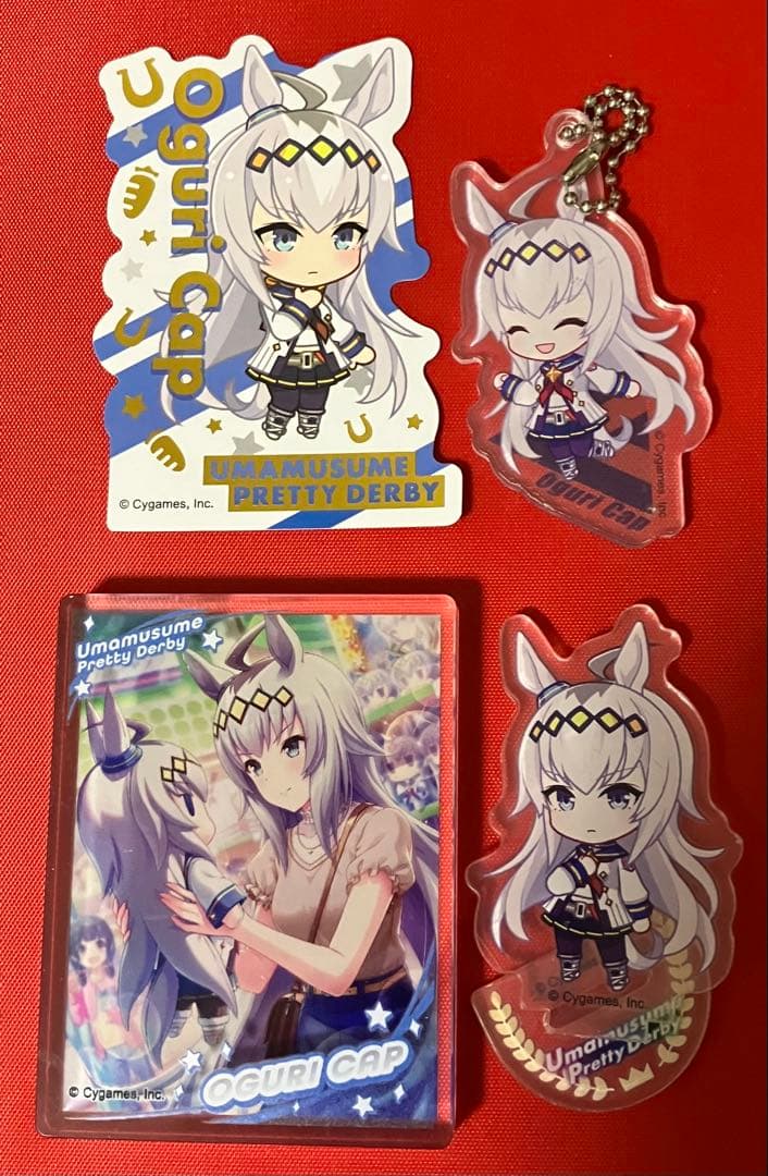 ウマ娘　48種類　ダイソー　セリア　アクリル　スタンド　キーホルダー　ステッカー