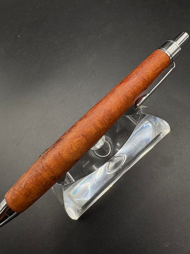 505極上　レースシーオーク　木軸シャーペン　ボールペン