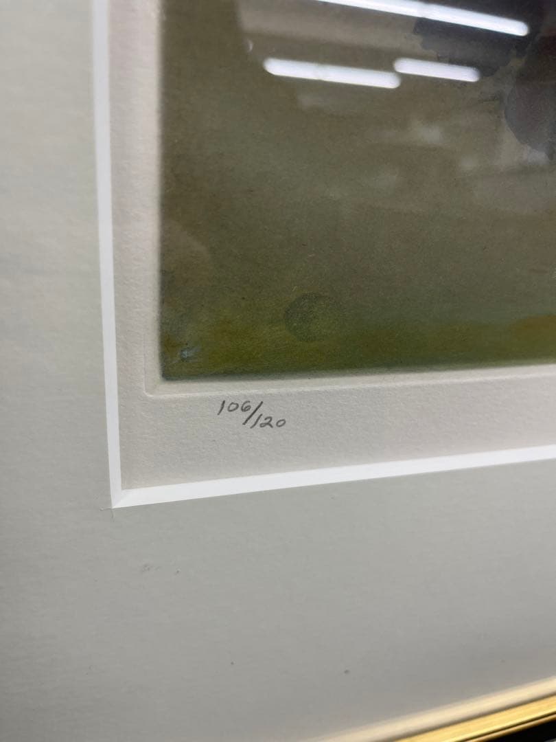 リトグラフ　Kaiko MOTI カイコ　モティ　106/120 直筆サイン