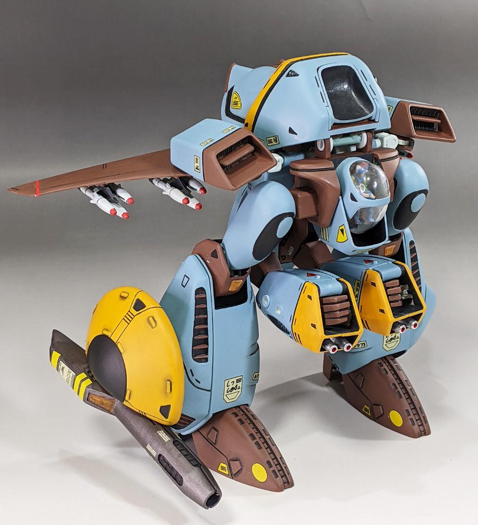 プラモデル　1/40 可変オルソン・スペシャル（超時空世紀オーガス）組立塗装済