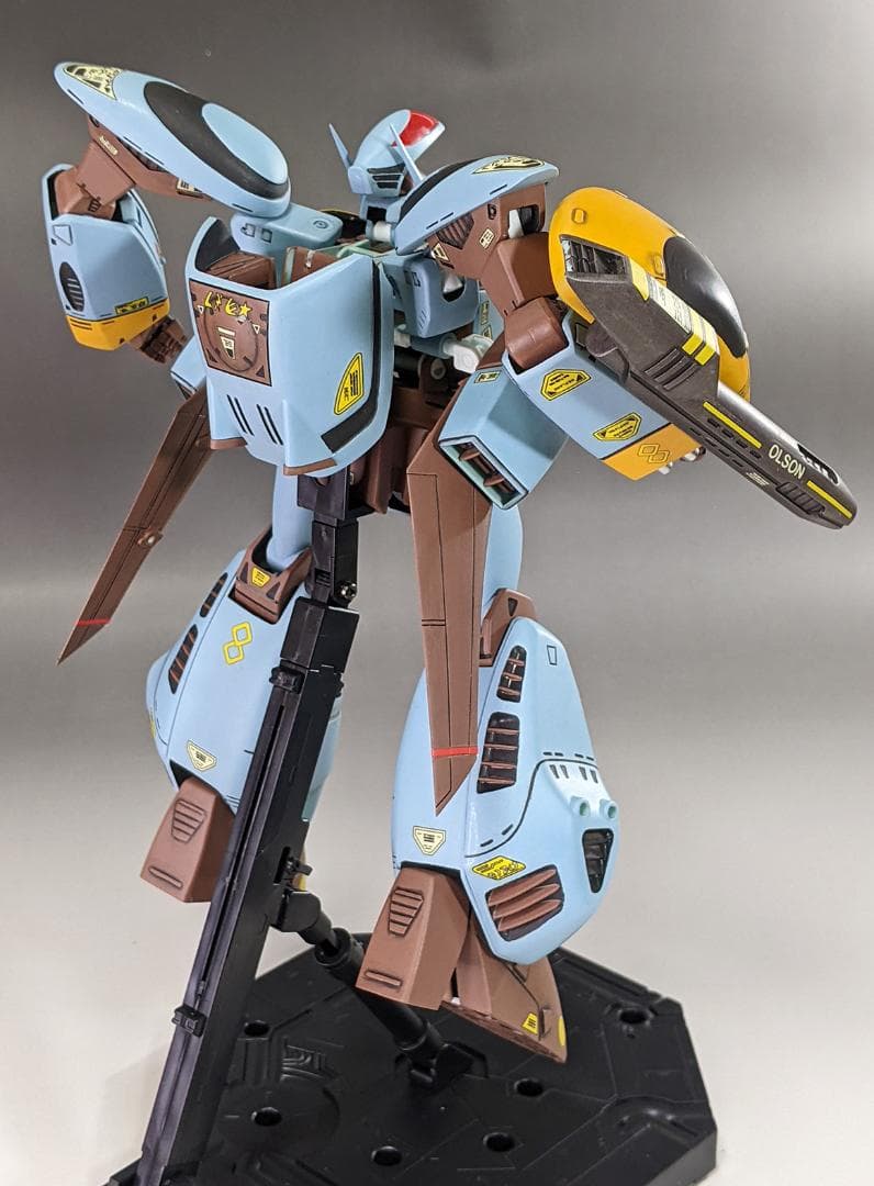 プラモデル　1/40 可変オルソン・スペシャル（超時空世紀オーガス）組立塗装済