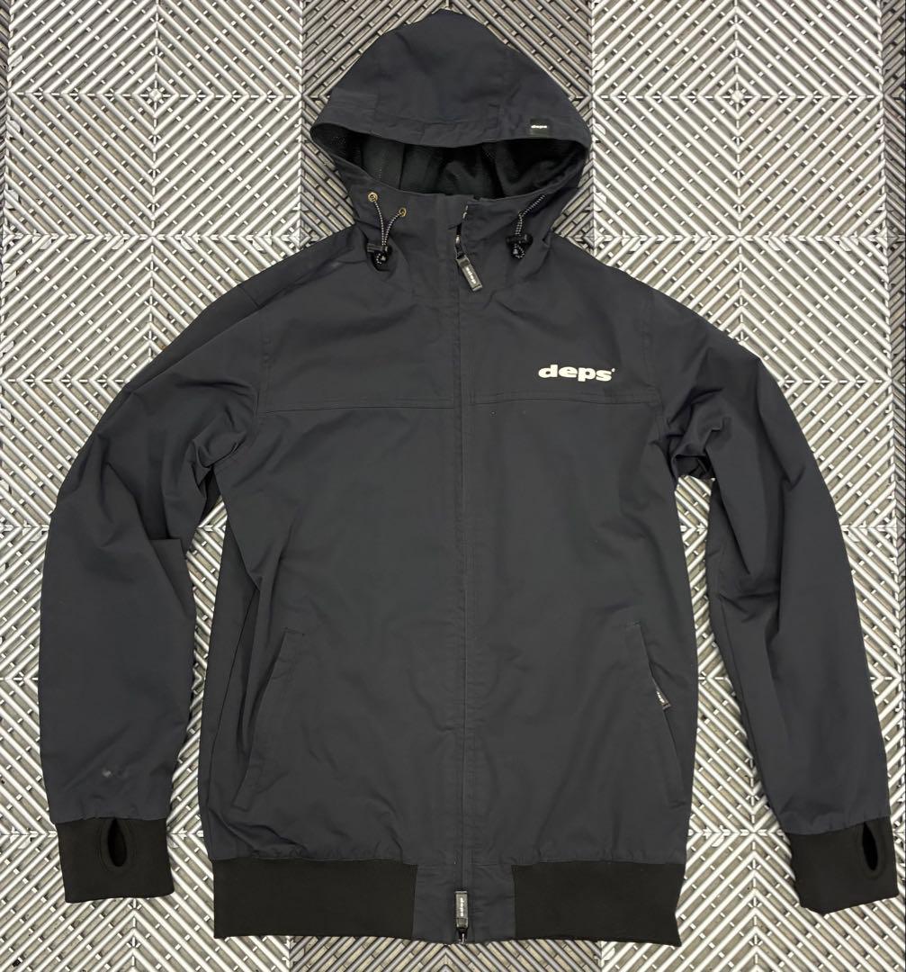 Sサイズ（M相当）！ブラック！セットアップ！ デプス シェルジャケット&パンツ