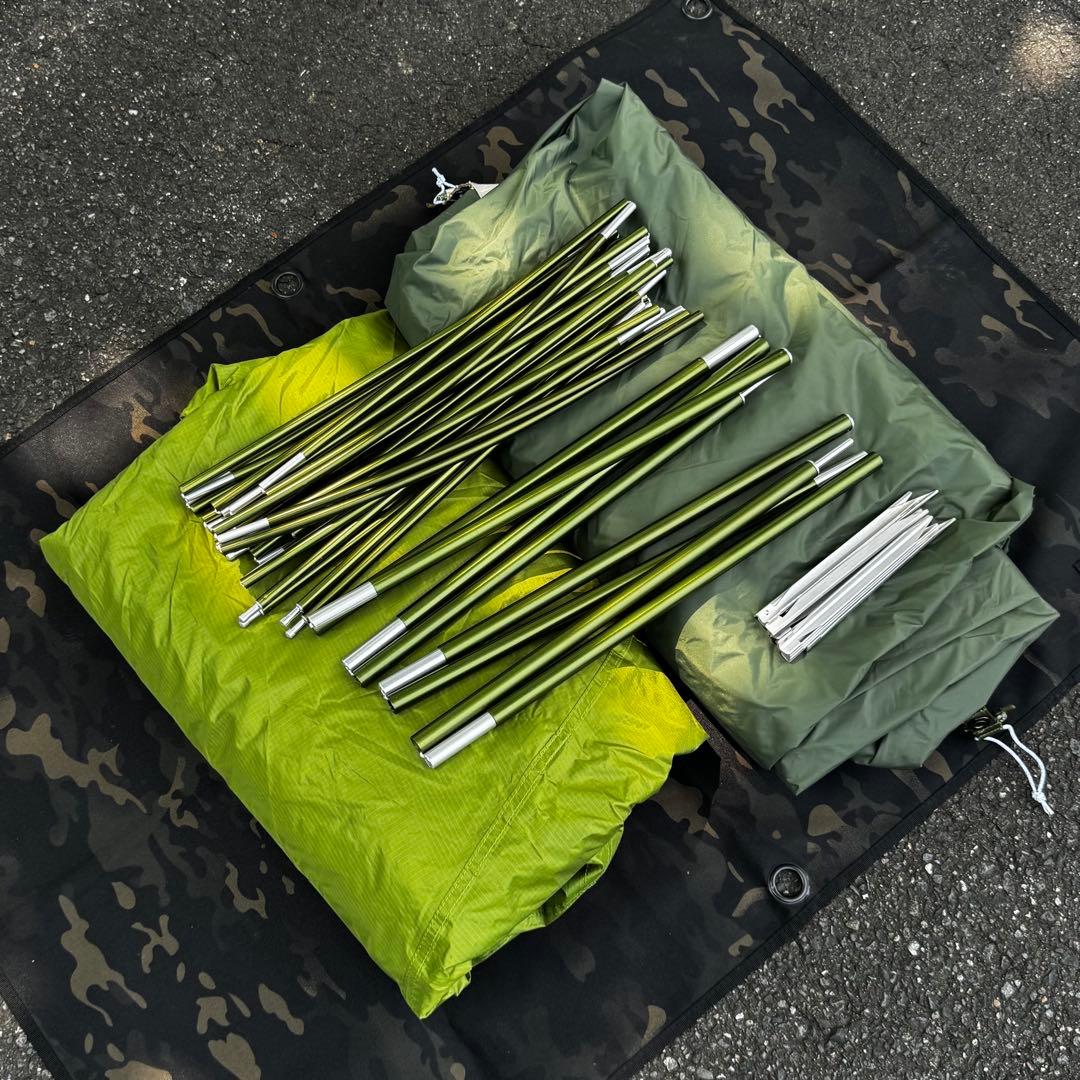 モンベル クロノスキャビン2 グリーン 現行モデル