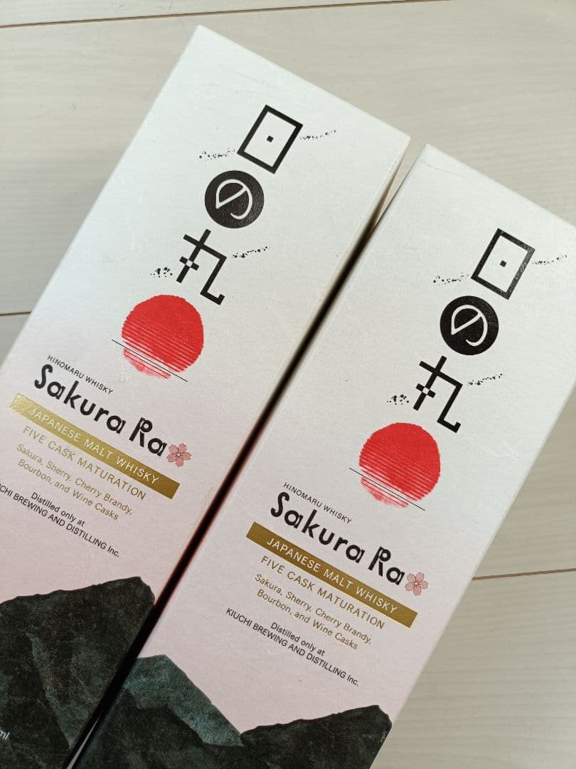 Sakura Ra 日本のウイスキー 700ml　２本セット