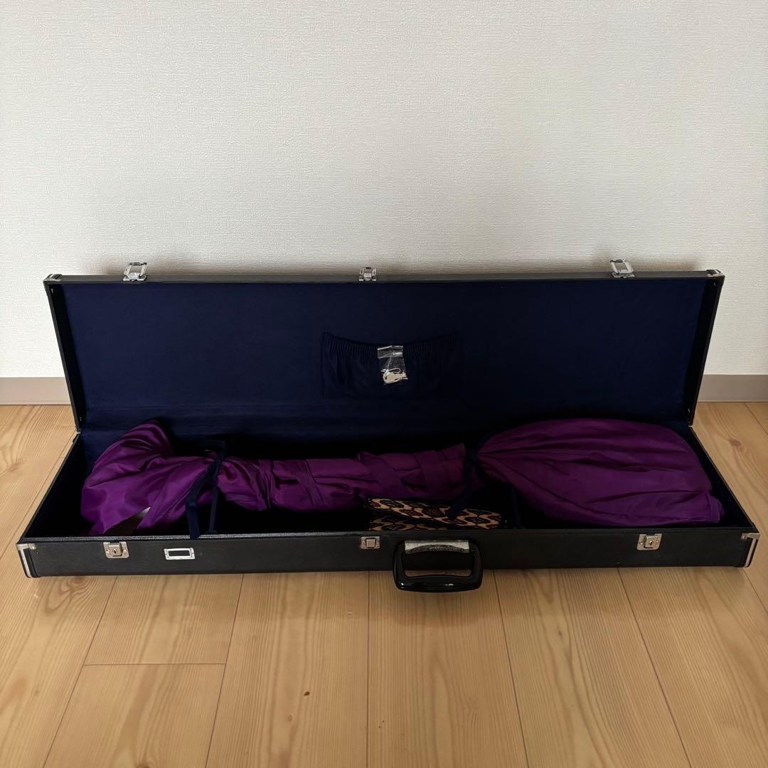 長唄三味線 ハードケース付き　付属品有り