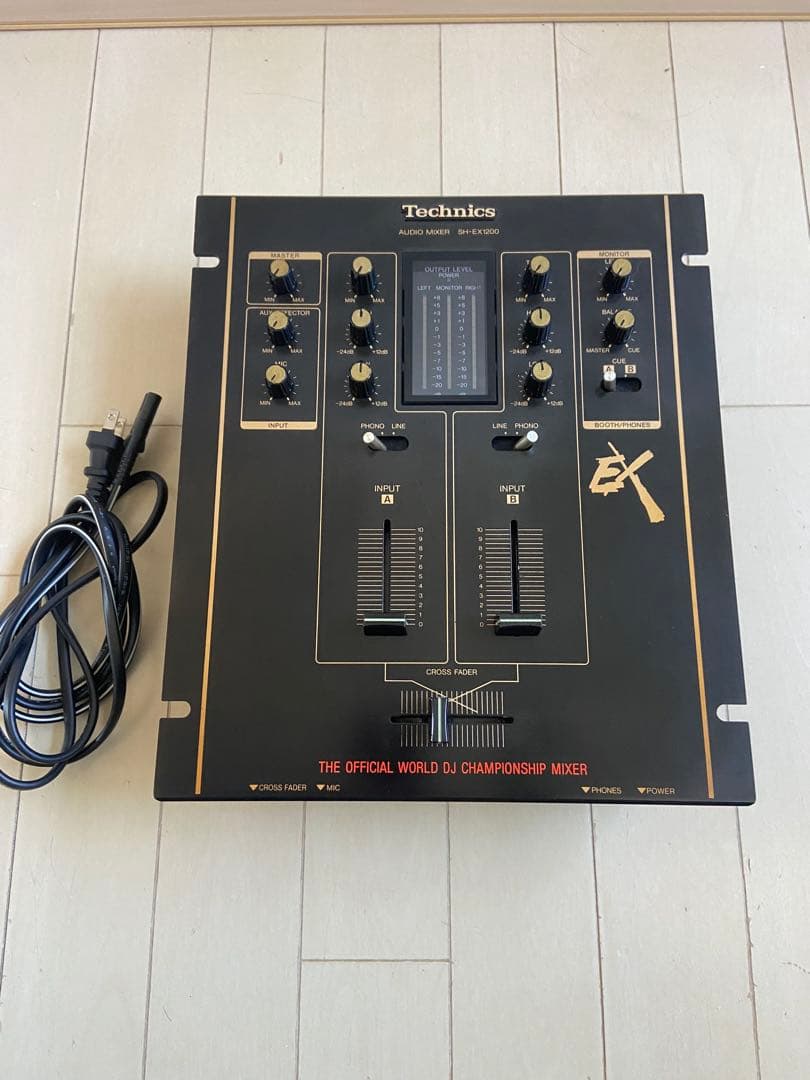 整備済み美品　technics sh-ex1200 DJミキサー