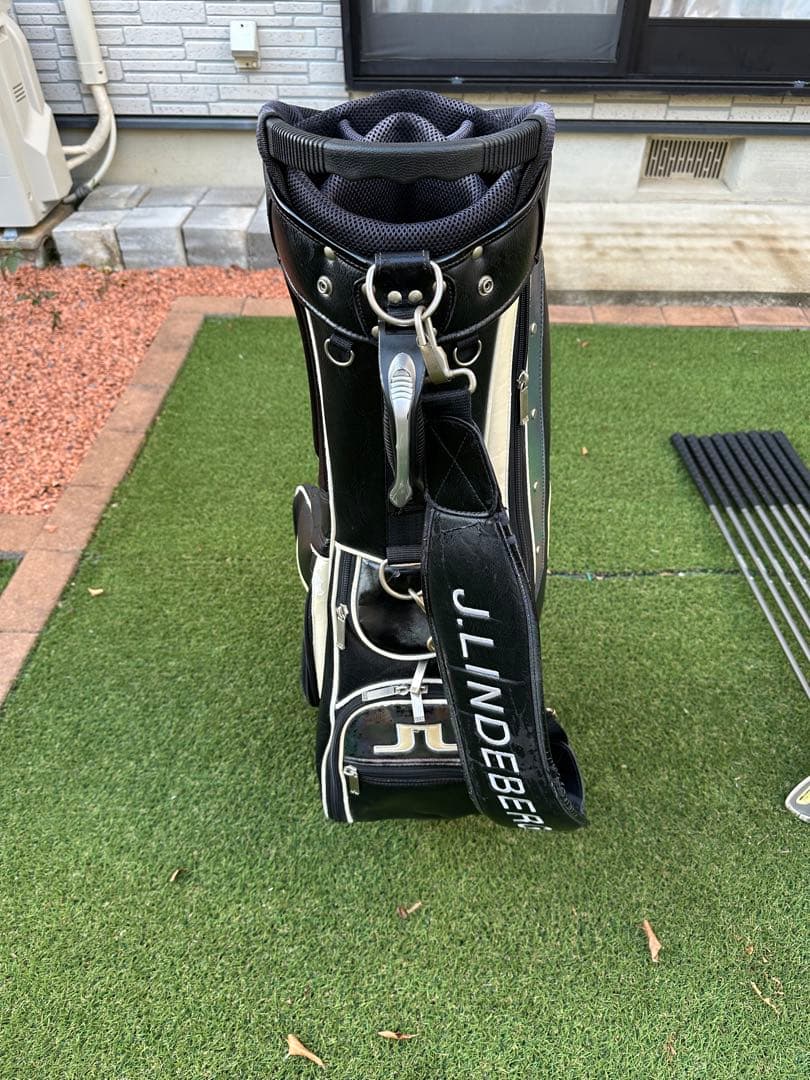 J.LINDEBERG ゴルフバッグ ブラック