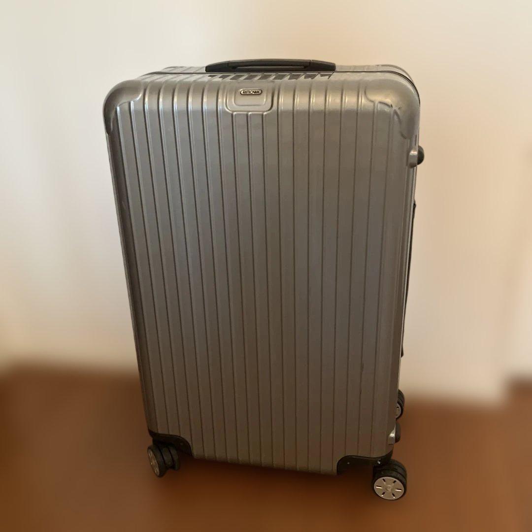 RIMOWA サルサ　シルバー キャリーケース　オマケつき