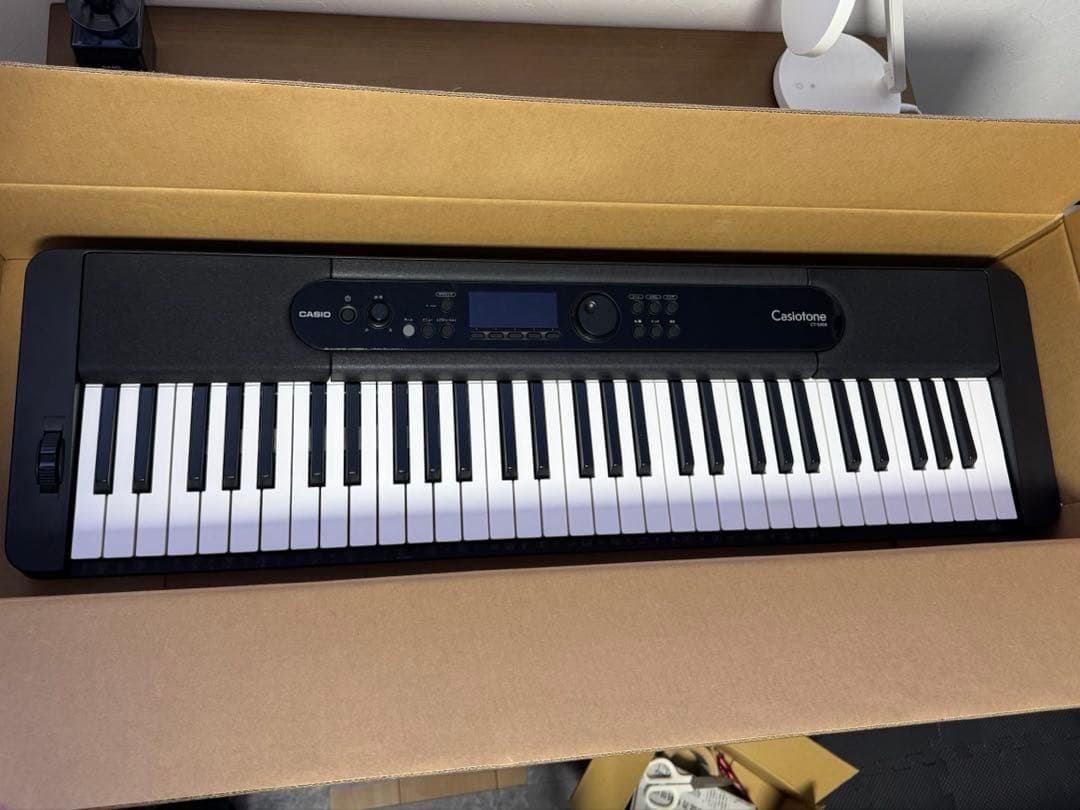 CASIO カシオ キーボード ブラック CT-S400 [61鍵盤]