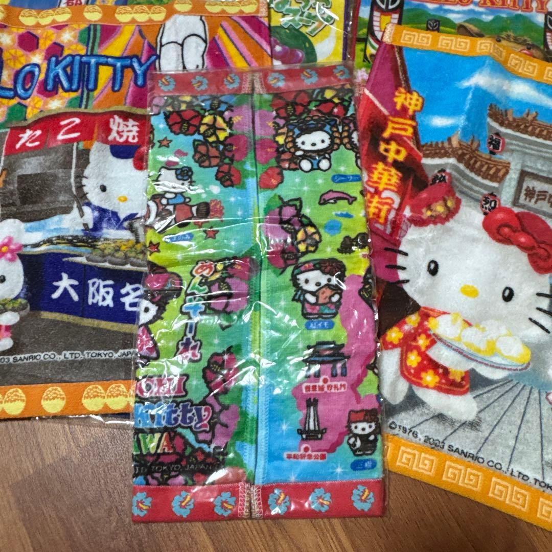 ♡ハローキティ♡ご当地　根付ストラップ/ボールペンなど38個　未開封多数