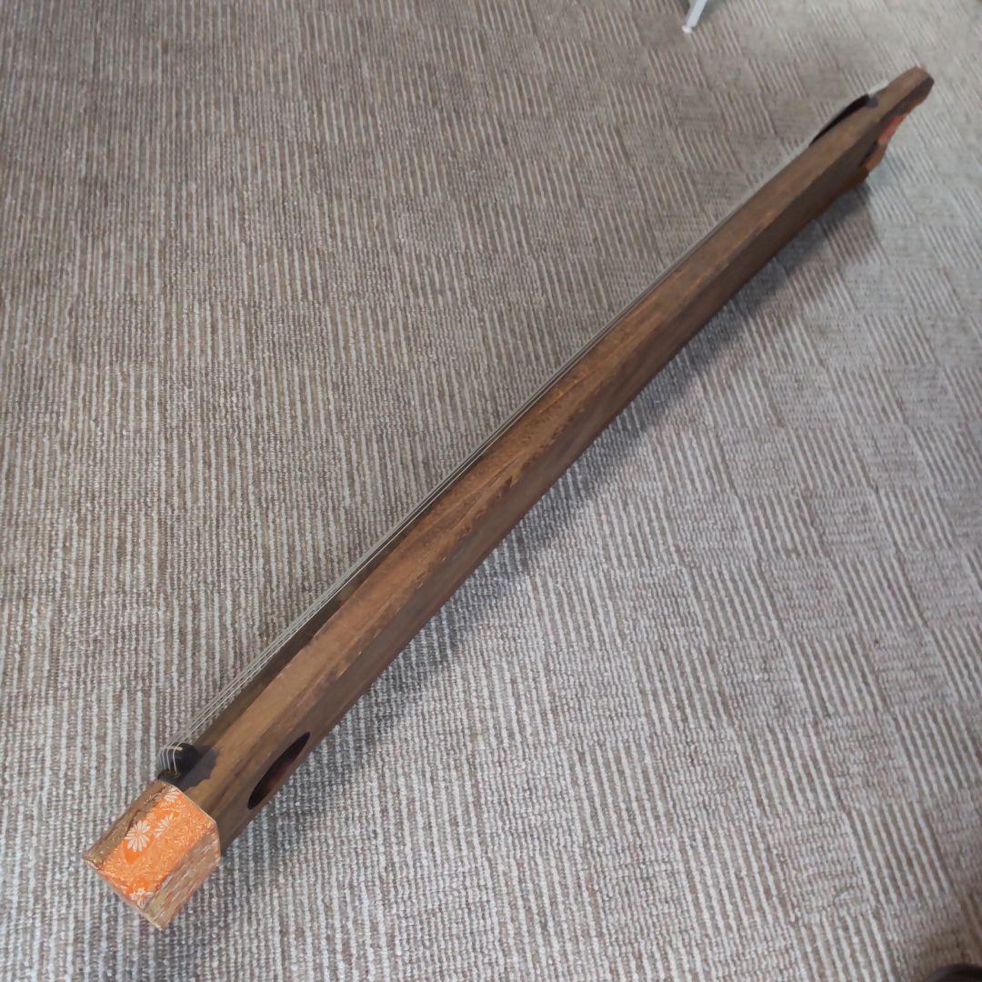 50年前位の箏 13弦 弦楽器 和楽器 複雑な木目