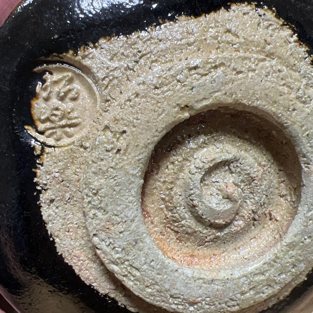 未使用品 佐々木昭楽 黒楽茶碗 抹茶碗 茶道具 年代物 アンティーク 希少